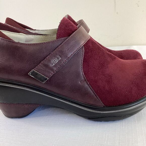 JBU Jambu Sedona Loafer Clog Bugundy Vegan Size 9 - Picture 5 of 11